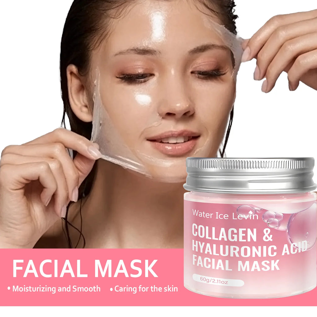 Collagen Hyaluronic Acid Facial Mask Anti Aging Firming Treatment 60g