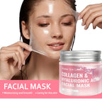 Collagen Hyaluronic Acid Facial Mask Anti Aging Firming Treatment 60g