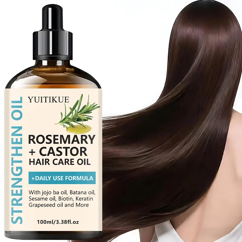 Rosemary and Castor Hair Strengthening Oil 100ml