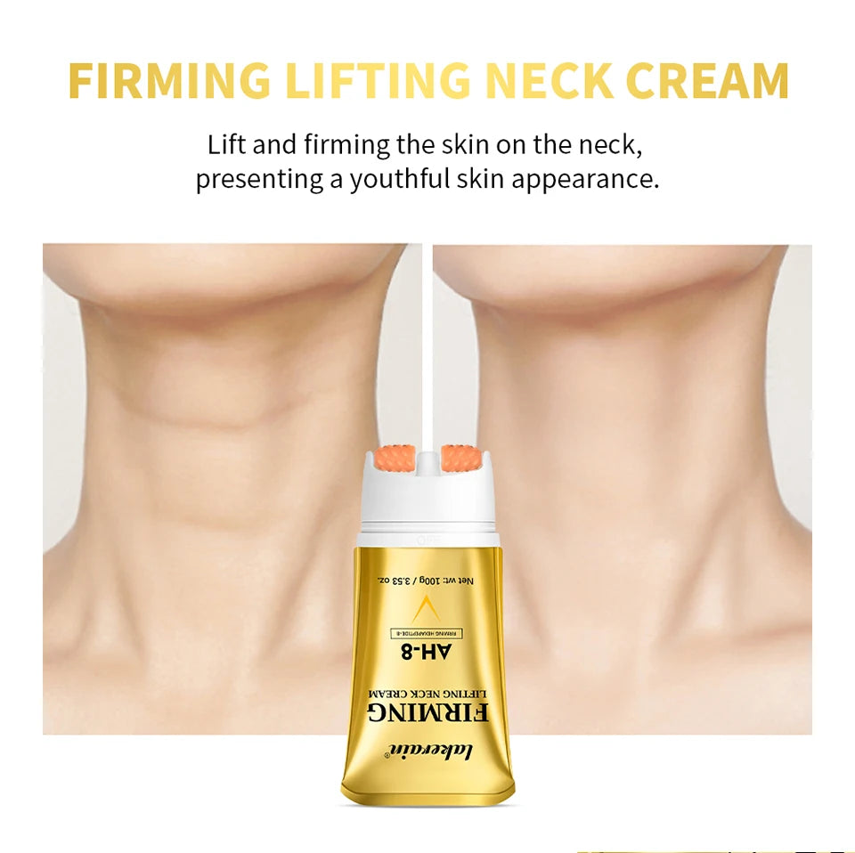 Firming Neck Cream with Massage Roller for Crepey Skin - 12