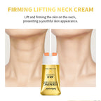 Firming Neck Cream with Massage Roller for Crepey Skin