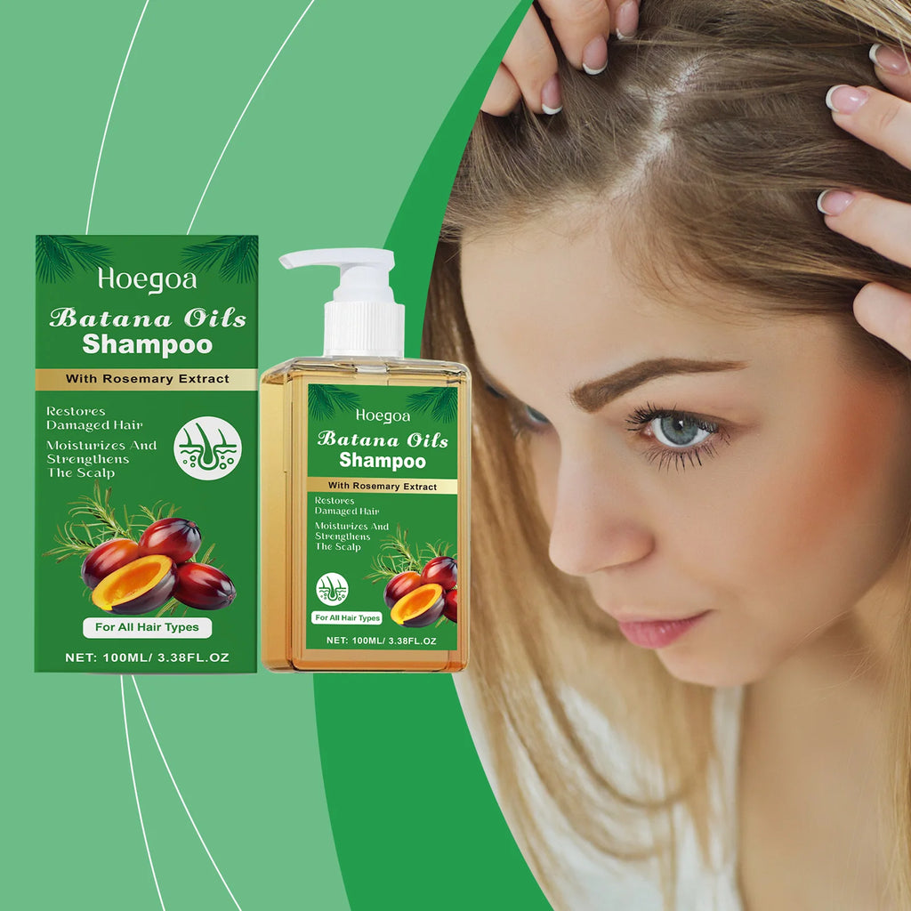 Batana Oil and Rosemary Extract Hair Shampoo for Scalp Nourishment 100ml