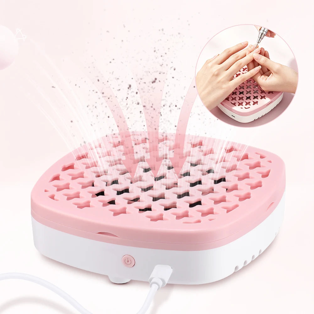 Portable USB Nail Dust Collector and Manicure Vacuum
