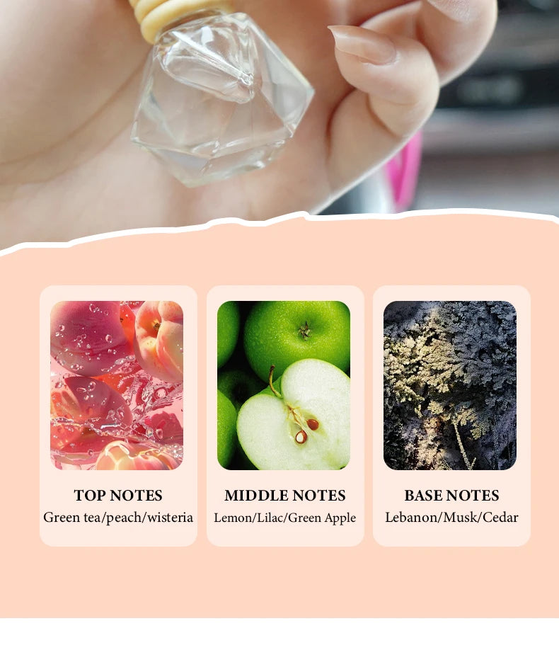 FORMBO Hanging Car Air Freshener Aromatherapy Diffuser Bottle