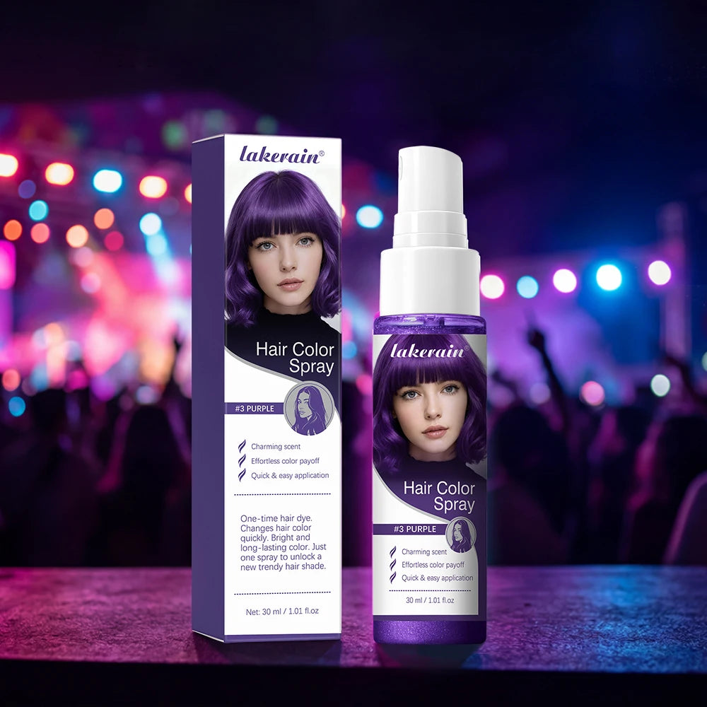 Temporary Hair Color Spray for Instant Styling