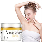 Water Ice Levin Whitening Cream Collagen Moisturizing Face Body Lotion
