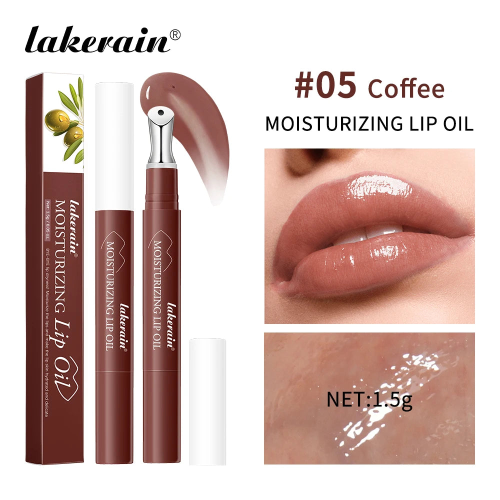 Hydrating Lip Oil Serum for Smooth and Plump Lips - 25