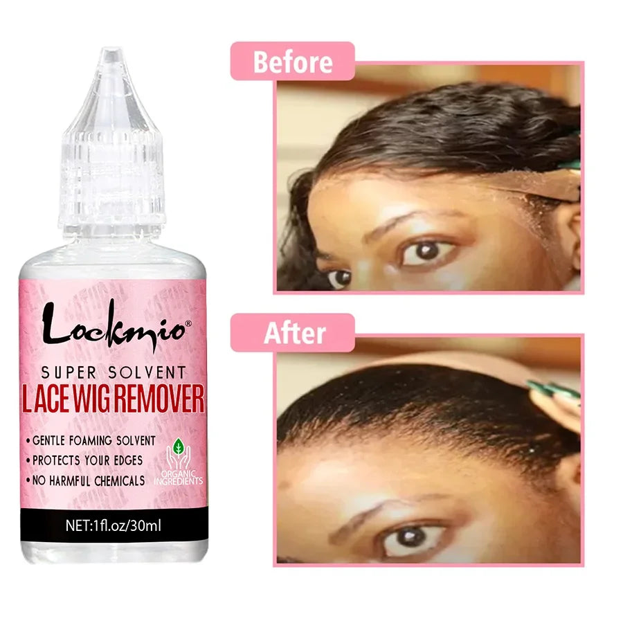 Lockmio Hair Styling Wig Kit Edge Control Wax Stick and Melting Spray