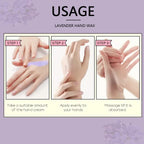 Lavender Moisturizing Hand Wax Mask Smoothing Skin Treatment