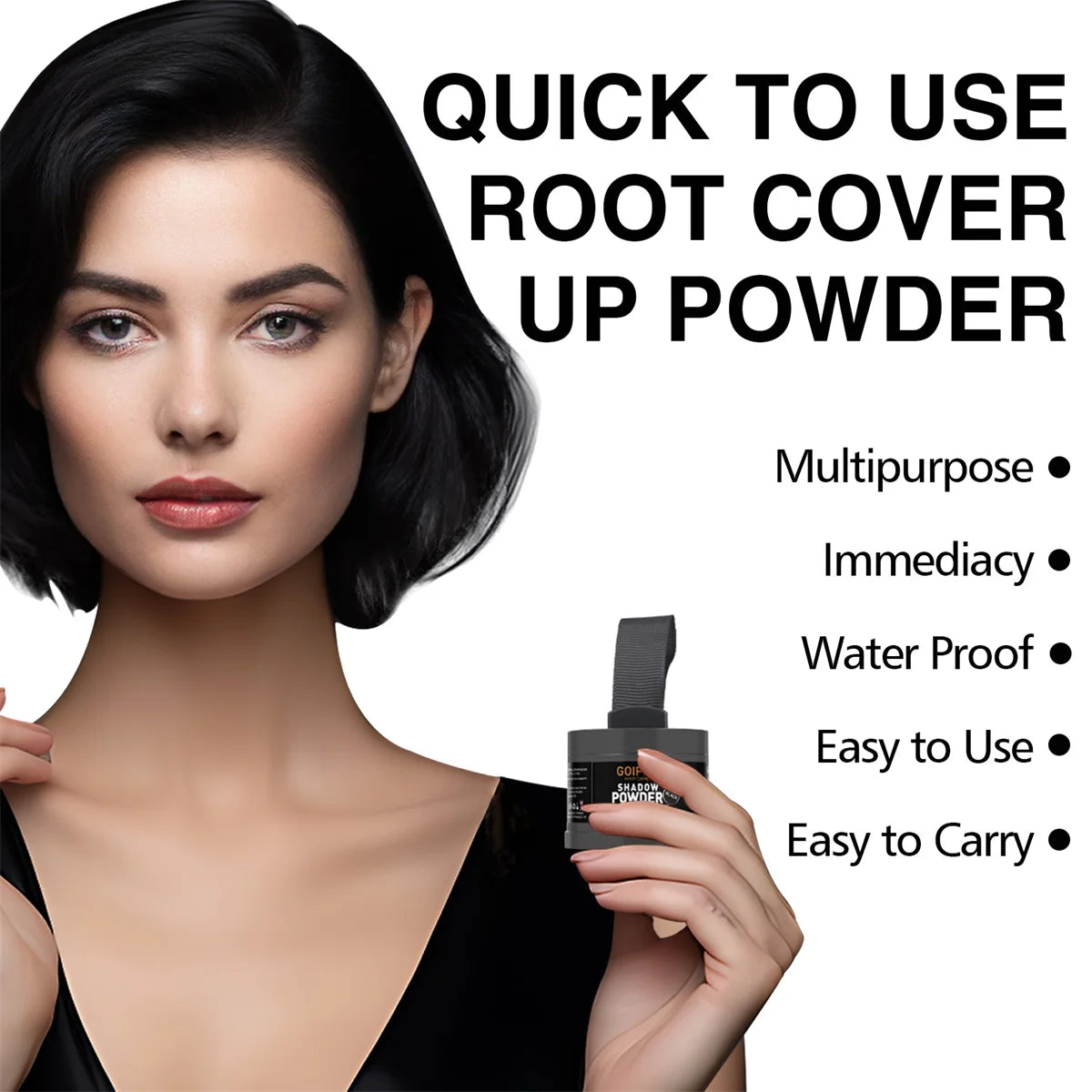 Goiple Hair Root Touch Up Set Instant Gray Coverage Shadow Powder